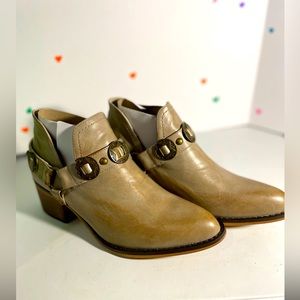 Western style ankle boots